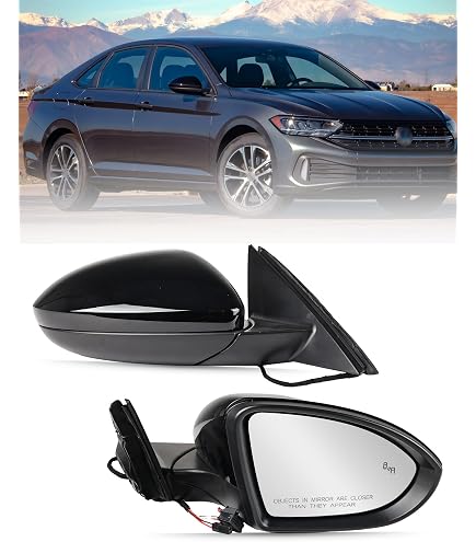 Amazon.com: For Volkswagen Jetta 2019 20 21 22 2023 Door Mirror